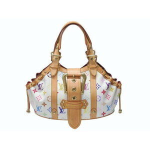 Louis Vuitton Theda handbag Multicolore Multicolor White Takashi Murakami